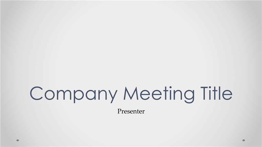 Company Sales Meeting Agenda Items