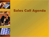 Sales Call Agenda