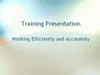 Employee Training Presentation